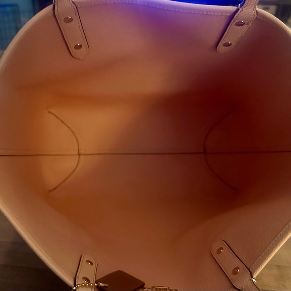 Coach X Disney Reversible Minnie Mouse Pink Patches City Zip Tote Bag Purse - Picture 14 of 16